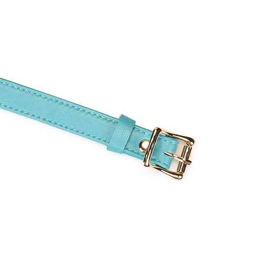 Кляп Liebe Seele Blue Lamb Leather Ball Gag with Velvet Lining Sex Aura Киев