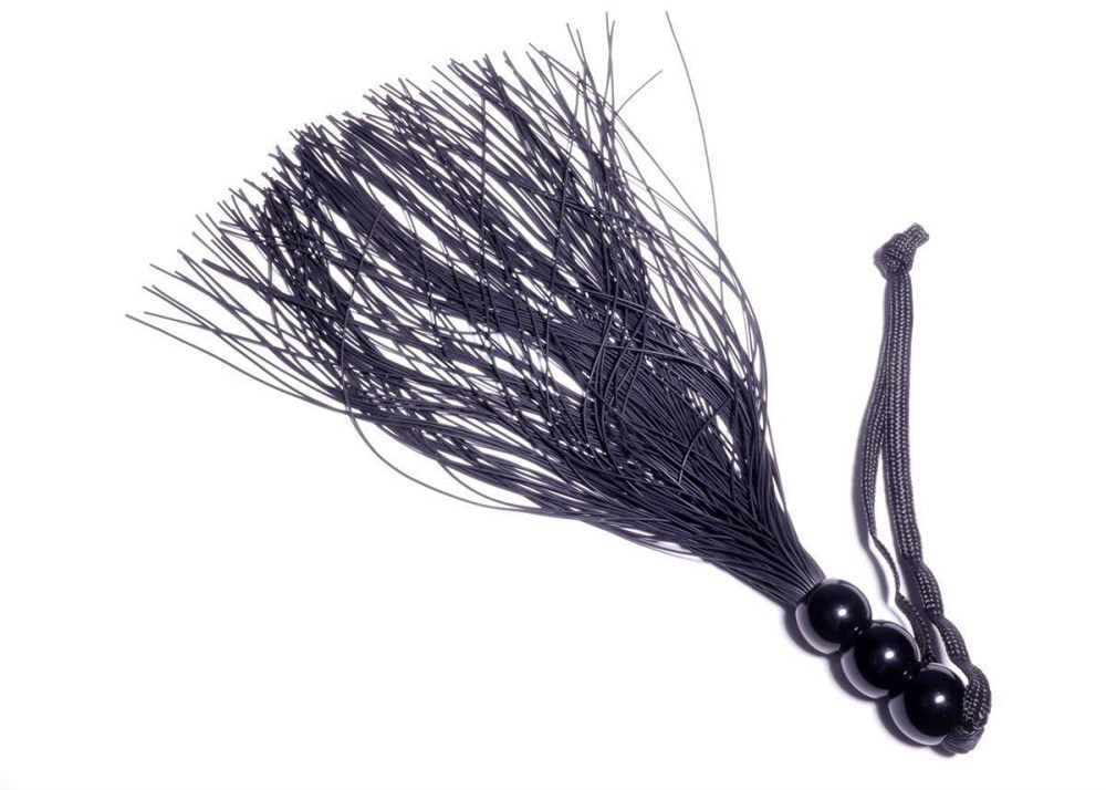 Батіг Silicone Whip Black 10 - Fetish Boss Series Sex Aura Київ - фото 4