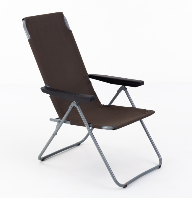 Крісло — Шезлонг розкладне для відпочинку та туризму посилене 55*40*106 см Стілець туристичний складаний Еко Кривий Ріг - фото 3