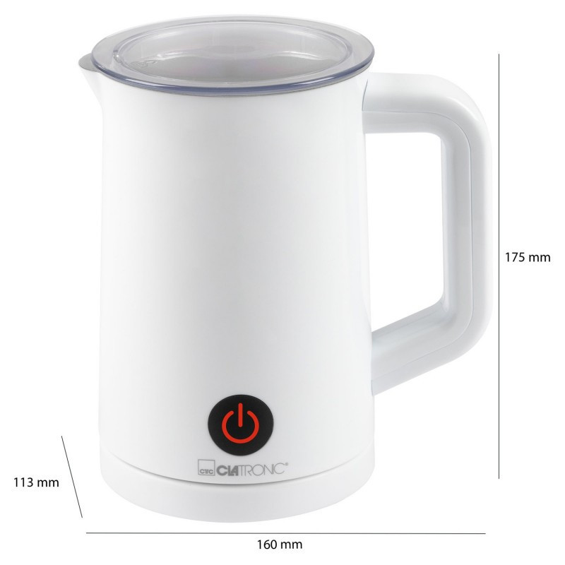 Вспениватель молока 300 мл 2в1 для подогрева и вспенивания Clatronic MS (3693) Нововолынск - изображение 6