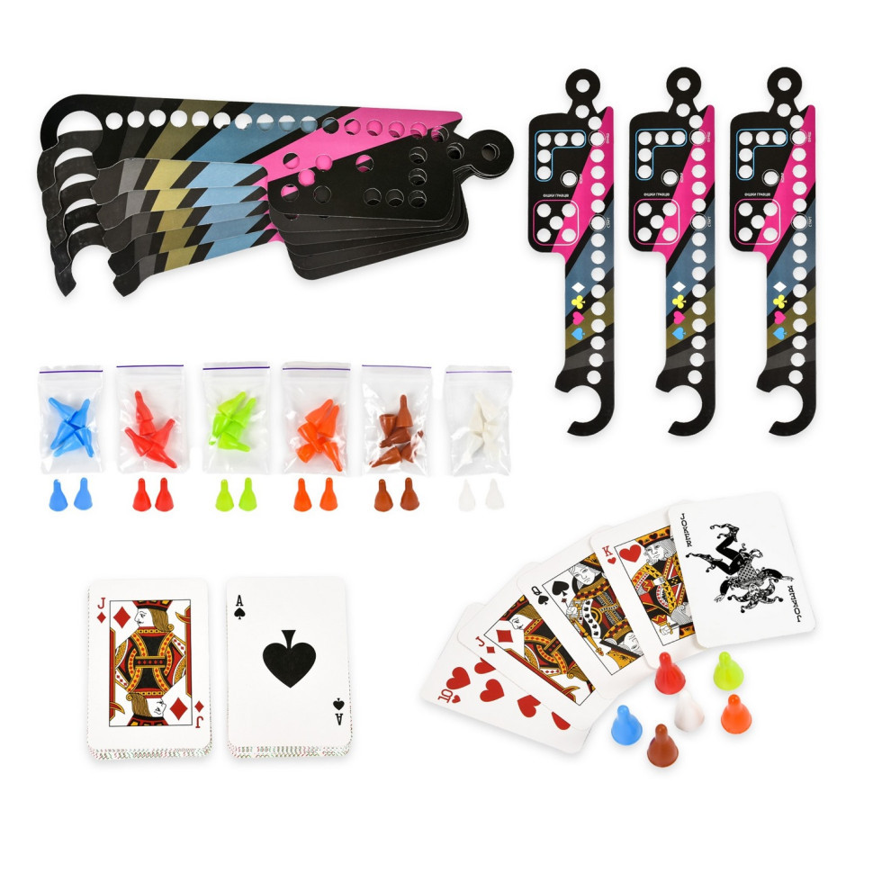 Настольная игра Pegs and Jokers 30348 карточки 108 штук, инструкция Винница - изображение 4