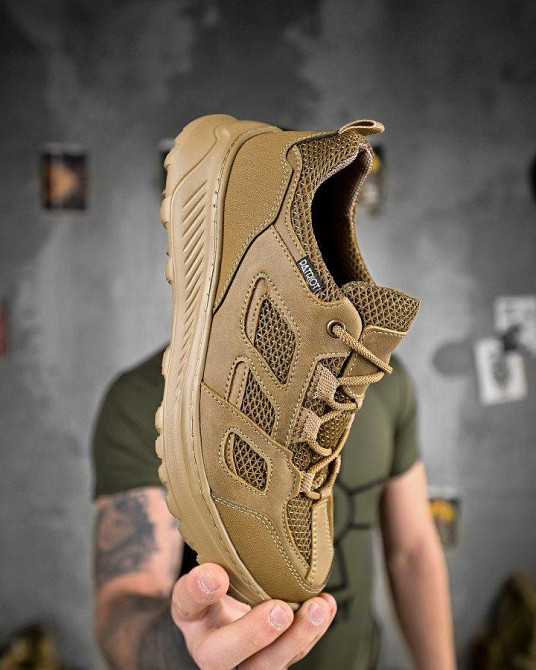 Літні тактичні кросівки PARTIOT кайот ДЛ6468 Одеса - фото 14