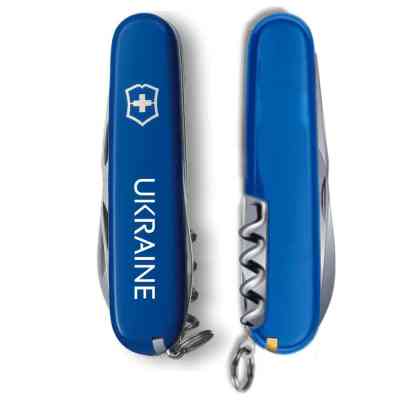 Ніж Victorinox Spartan Ukraine Blue "Ukraine" (1.3603.2_T0140u) Вінниця