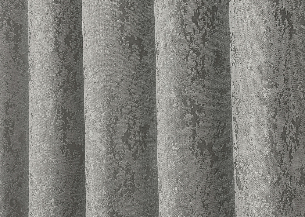 Комплект готовых штор VR-Textil Лен мрамор Pavliani № 1665ш Серый 100х270 см 2 шт (31-732) Киев - изображение 7