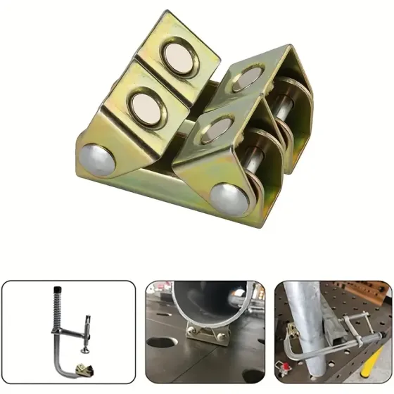 Регульований магнітний тримач для зварювання V-образний Київ