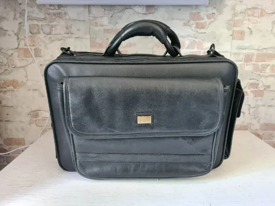 Продам винтажную сумку для ноутбука от итальянского бренда "Solidex". Харьков - изображение 1