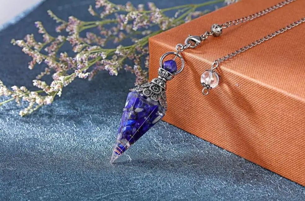 Маятник із кристалів содаліту – інструмент для енергії та інтуїції Київ - фото 2