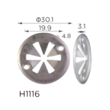 Шайба D=30 мм VW, Audi, Seat, Skoda, Ford — N90335004, N90335006, 6715468, N90796502, 09660029, 20531, ROM 70143Z Ковель - фото 2