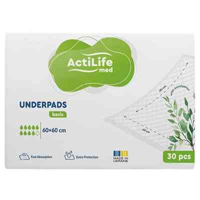 Пеленки для младенцев ActiLife Med Basic 60 х 60, 30 шт (4820174981471) Винница