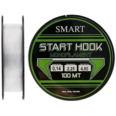 Волосінь Smart Start Hook 100m 0.14mm 2.25kg (1300.37.57) Вінниця - фото 1