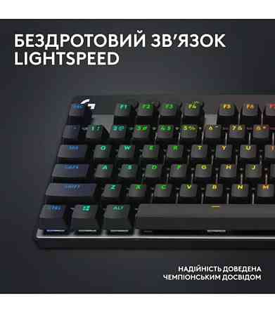 Клавіатура Logitech G PRO X TKL Lightspeed Black Tactile (920-012136) Чорний Харьков