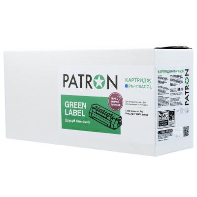Картридж Patron HP CLJ CF411A, для Pro M452/M477 Cyan, GREEN Label (PN-410ACGL) Винница - изображение 3