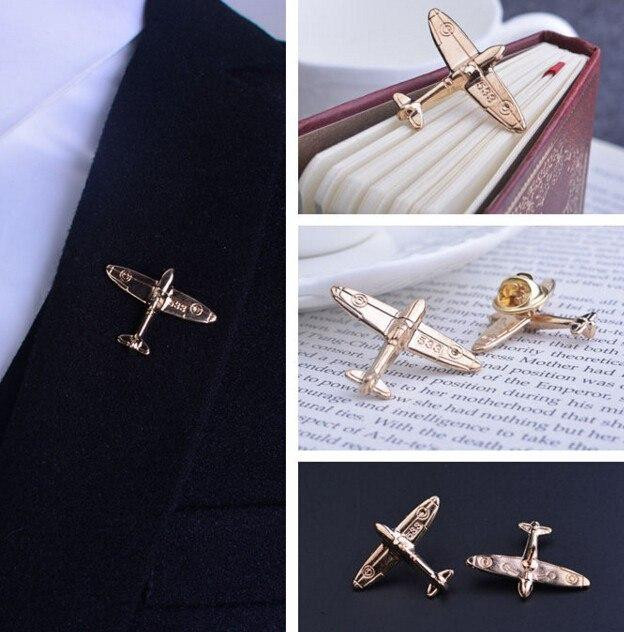 Брошь стильная Самолет Киев - изображение 1