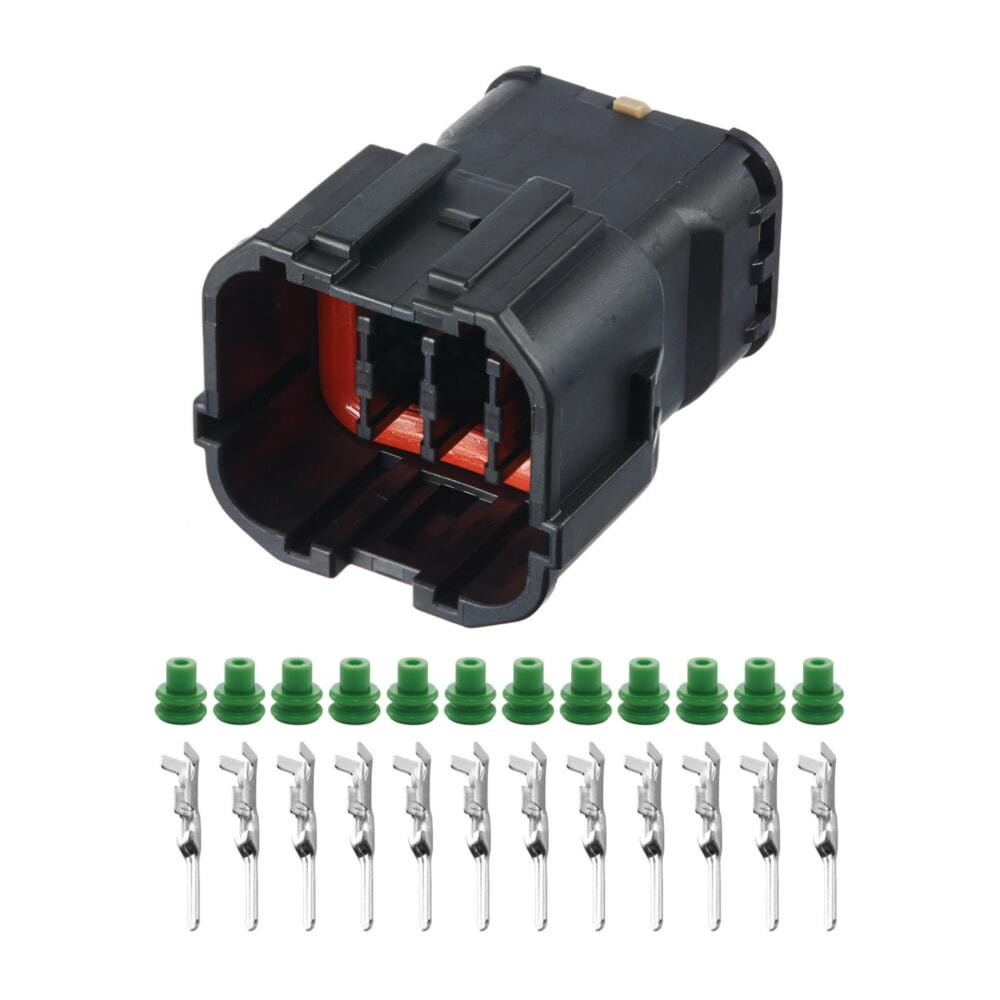 Разьем коннектор 12-кон.,  7222-7923-37157-7915-8MG640348, MG630349-7,  YAZAKI, KET, YAZAKI, Hyundai, Kia Киев - изображение 1