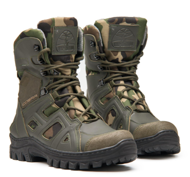 Берцы зимние олива 802 теплые непромокаемые военные тактические обувь для ВСУ армии охраны полиции 46(30.5см) Харьков - изображение 8