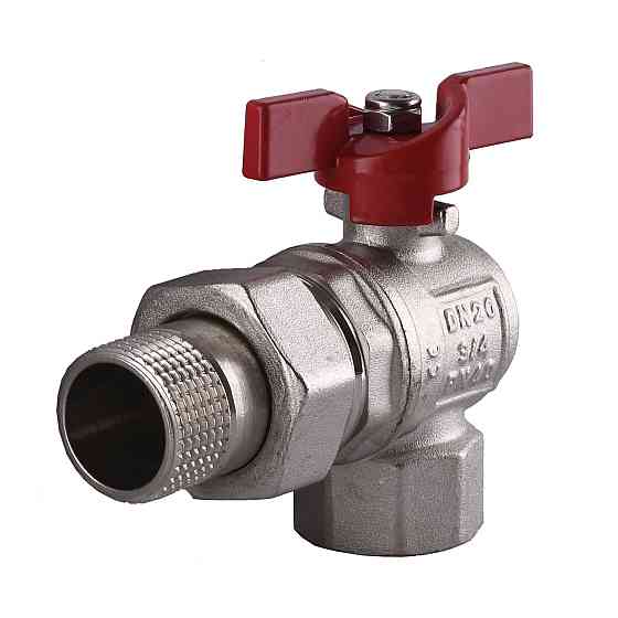 Кран кульовий кутовий з американкою SELBA  3/4″ SL1543 Тернополь