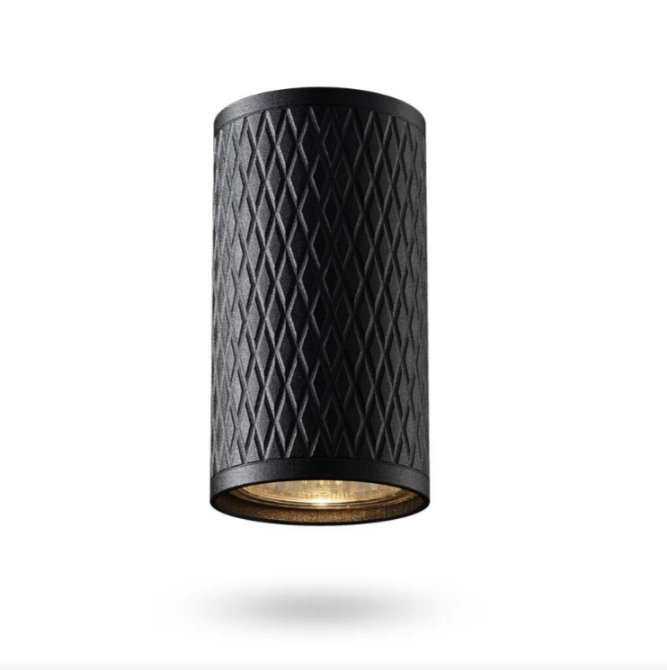 LED Світильник накладний під лампу GU10 чорна призма VL-SPF02A-BP Videx Житомир - изображение 4