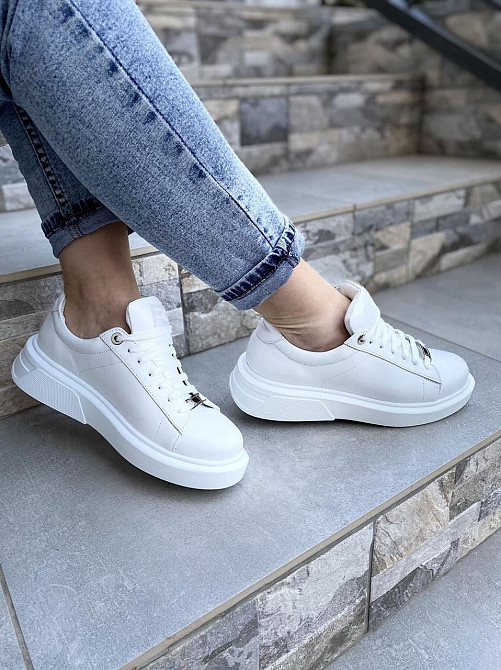 VLADEKS Кеди жіночі VLADEKS 1166 білі (весна-осінь, шкіра натуральна) (4413) Коломыя - изображение 8