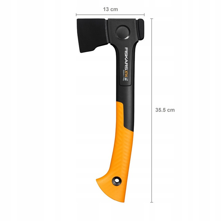 Універсальна Сокира з чохлом Fiskars "X-series X14 XS" (1069102) Сталь Нововолинськ - фото 6