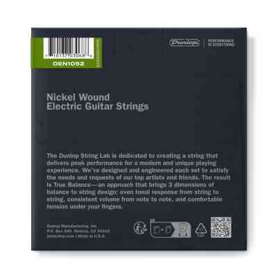 Струни для гітари Jim Dunlop Nickel Wound Electric Guitar Strings (10-52) (DEN1052) Вінниця