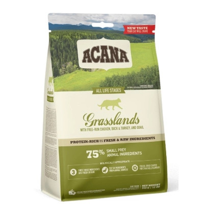 Сухий корм для кішок ACANA Grasslands 340 г (0064992642341) Вінниця - фото 1