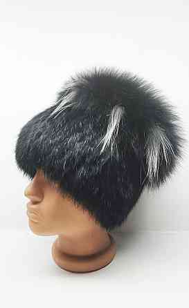 Шапка женская меховая кубанка Венера Черный Харьков