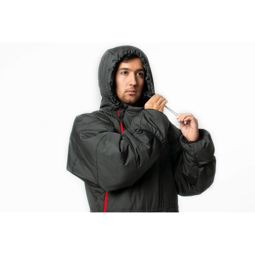 Спальний мішок Selkbag LITE одягається (розмір L) Сірий Київ - фото 4