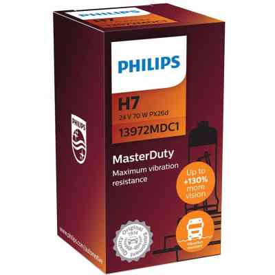 Автолампа Philips 13972MDC1 H7 24V 70W MasterDuty (2454) Вінниця
