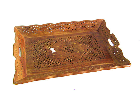 Піднос для їжі дерев'яні рожеве дерево Київ - фото 1