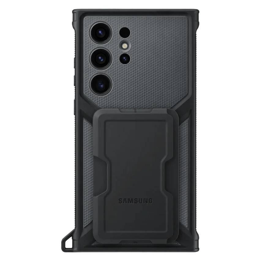 Чохол для Samsung Rugged Gadget Cover для Samsung Galaxy S23 Ultra Titan (EF-RS918CBEGRU) ( Чорний ) Харків - фото 1