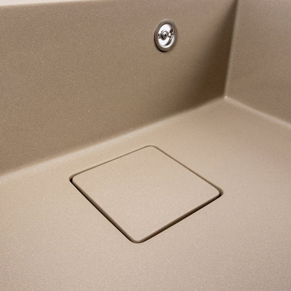 VALESO Гранітна мийка VALESO SHERLIT 6050 матова Титан Коломыя - изображение 6