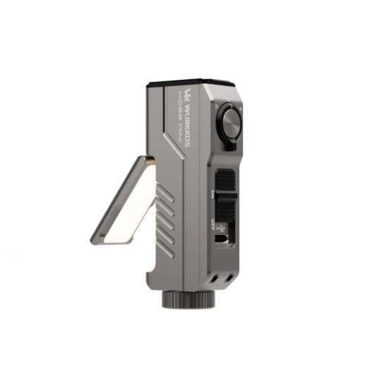 Ручной фонарь Wurkkos HD02 Mini 1300лм 204м (4 режима) 14500/AA Серый Киев - изображение 1