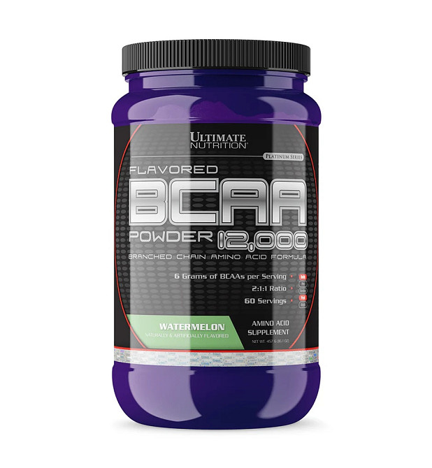 Амінокислоти Ultimate nutrition BCAA 12,000 457 г, Watermelon Луцьк - фото 1