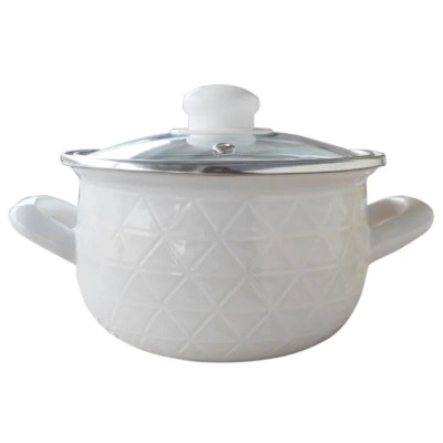 Каструля Gusto "Хурделиця" 16 см 2,1 л (GT-T-116-BL) Вінниця - фото 1