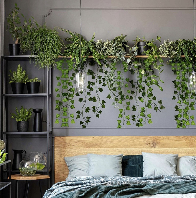 Штучний Плющ - гірлянда 3 лози загальна довжина 25.2 метрів Gardlov (19735) Нововолинськ - фото 5