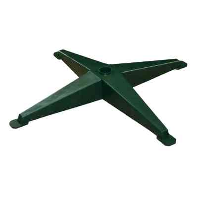 Подставка для елки Chomik 51х51 см, пластик, хрестоподібна, зелена (5902634921636) Вінниця