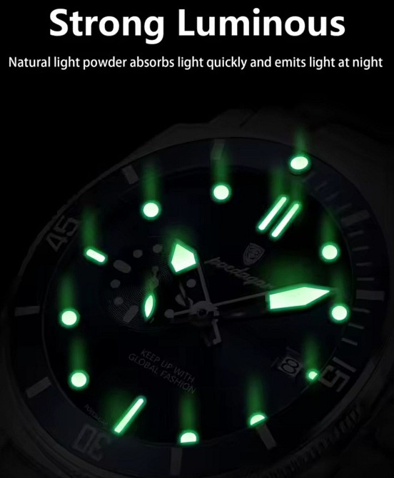 Оригинал‼️ Мужские наручные часы POEDAGAR  Годинник наручний чолові. Киев - изображение 3