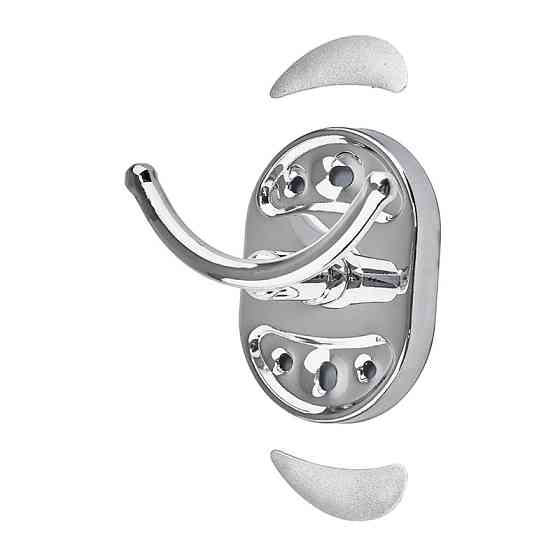 Гачок подвійний Zerix AFB-0105-2 (ZX5048) Київ