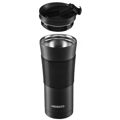 Термокружка Ardesto To Go 450 мл Black (AR2645SMB) Винница - изображение 3