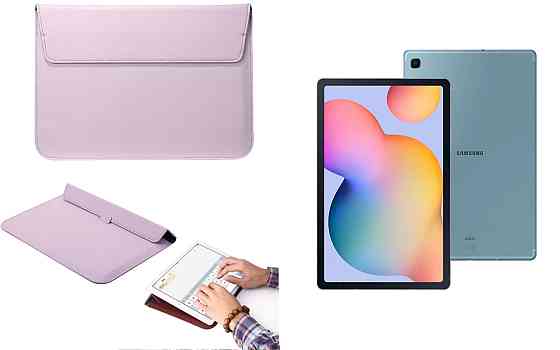 Чохол-конверт VitoCase для Samsung Galaxy Tab S6 Lite 10.4 P610, з функцією підставки для планшета Фіолетовий Київ