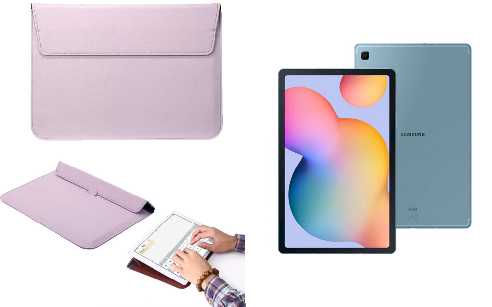 Чохол-конверт VitoCase для Samsung Galaxy Tab S6 Lite 10.4 P610, з функцією підставки для планшета Фіолетовий Київ - фото 1