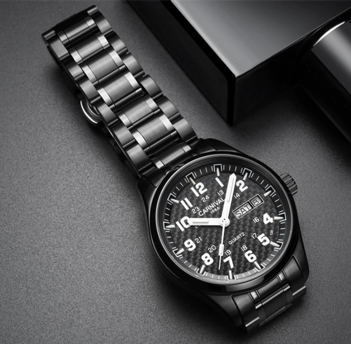 Часы мужские наручные Carnival Black Jack R-Series (2 ремешка) Киев - изображение 6