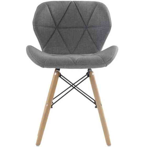 Стілець Стар м'який сіра тканина Дніпро