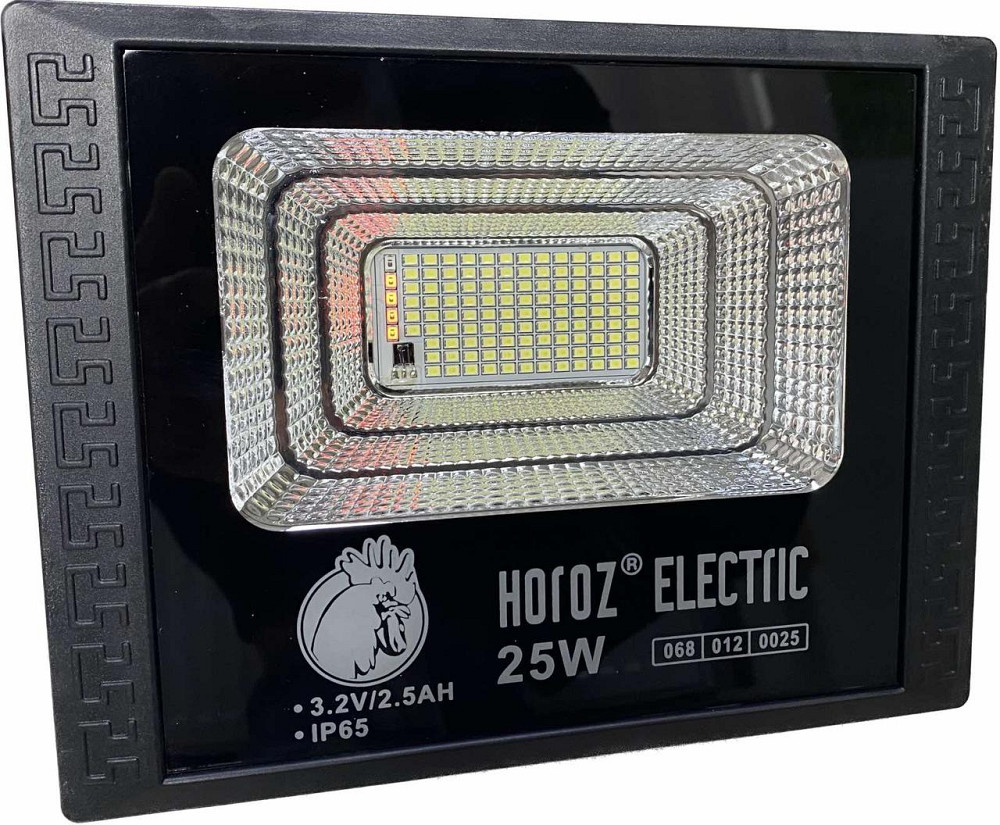 Прожектор світлодіодний на сонячній батареї з пультом 25W 6400K TIGER Київ - фото 4