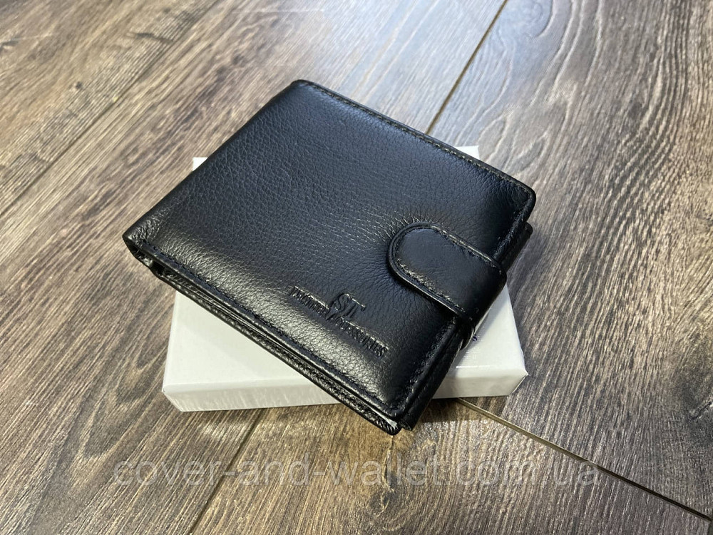 Мужской кожаный кошелек портмоне для автодокументов ST Leather Киев - изображение 3