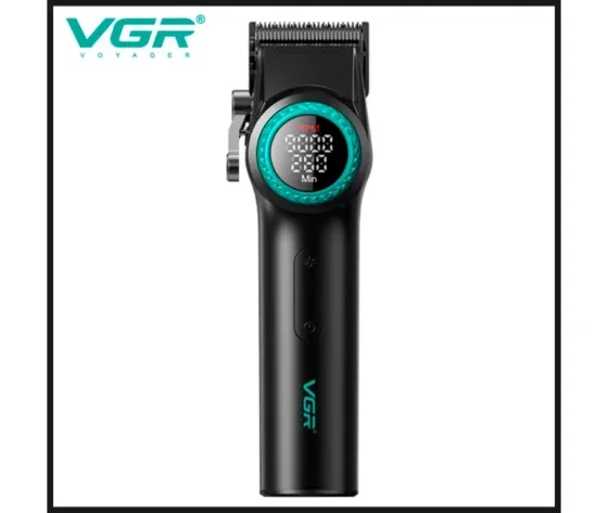 Аккумуляторная машинка для стрижки V-001 с насадками и USB зарядкой для волос и бороды Одесса