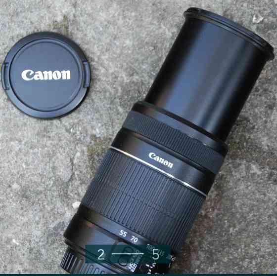 Теле- Объектив CANON Zoom Lens EF-S 55-250mm. 4-5.6 IS II ( Стабилизатор) Киев