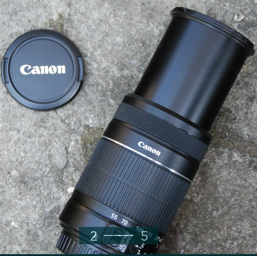 Теле- Объектив CANON Zoom Lens EF-S 55-250mm. 4-5.6 IS II ( Стабилизатор) Киев - изображение 4