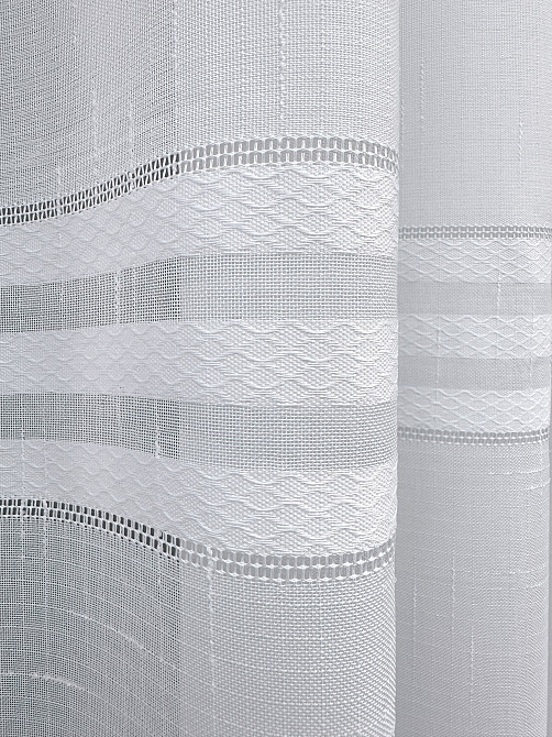 Тюль VR-Textil 1356т Мережка Льон Білий 400х250 см (42-1423) Київ - фото 5