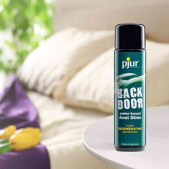 Анальный лубрикант 100 мл Pjur Back Door Panthenol Glide на водной основе Sex Aura Киев